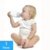 3PCS/Lot Baby Bodysuit Summer Clothes - Solid Color Romper, Soft Cotton Jumpsuit for Newborns, Boy/Girl Clothing 2021