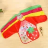Waterproof Cartoon Long Sleeve Art Apron Baby Bib - Infant Toddler Feeding Bib for Boys and Girls, Soft Burp Cloth