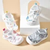 Summer Breathable Air Mesh Kids Sandals - Baby Unisex Casual Shoes, Anti-slip Soft Sole First Walkers, Lightweight Infant Shoes (1-4T)