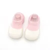 Baby First Shoes - Toddler Walker Soft Sole Knit Booties for Boys & Girls, Anti-Slip Floor Casual Shoes